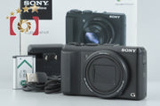 Used: Sony Cyber-shot DSC-HX50V Black Compact Digital Camera with Original Box