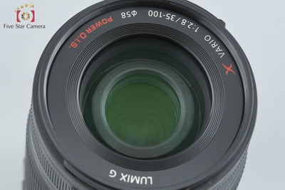 【中古】Panasonic パナソニック LUMIX G VARIO 35-100mm f/2.8 POWER O.I.S. H-HS35100