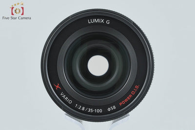 【中古】Panasonic パナソニック LUMIX G VARIO 35-100mm f/2.8 POWER O.I.S. H-HS35100