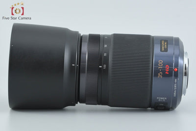 【中古】Panasonic パナソニック LUMIX G VARIO 35-100mm f/2.8 POWER O.I.S. H-HS35100