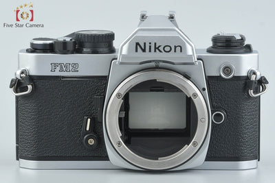 【中古】Nikon ニコン ニュー FM2 前期 シルバー フィルム一眼レフカメラ