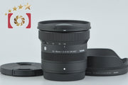[Used] SIGMA 10-18mm f/2.8 DC DN Contemporary for Fujifilm X Mount
