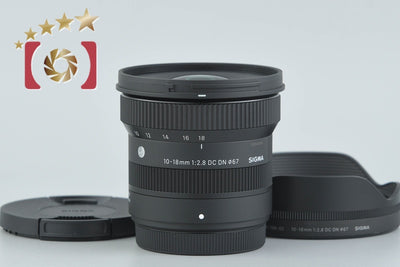 [Used] SIGMA 10-18mm f/2.8 DC DN Contemporary for Fujifilm X Mount