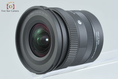 [Used] SIGMA 10-18mm f/2.8 DC DN Contemporary for Fujifilm X Mount