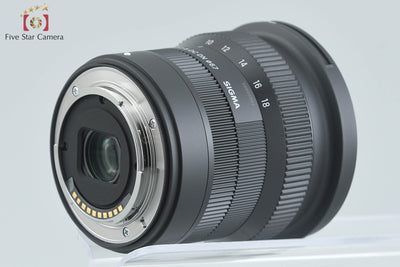 [Used] SIGMA 10-18mm f/2.8 DC DN Contemporary for Fujifilm X Mount