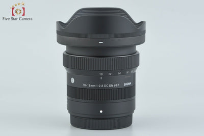 [Used] SIGMA 10-18mm f/2.8 DC DN Contemporary for Fujifilm X Mount