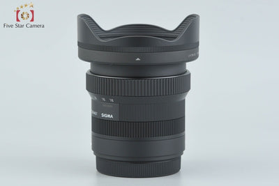 [Used] SIGMA 10-18mm f/2.8 DC DN Contemporary for Fujifilm X Mount