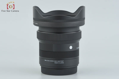 [Used] SIGMA 10-18mm f/2.8 DC DN Contemporary for Fujifilm X Mount