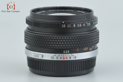 【中古】OLYMPUS オリンパス ZUIKO MC AUTO-W 24mm f/2.8