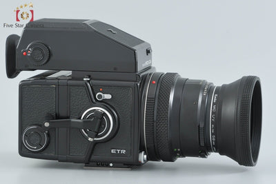 【中古】ZENZA BRONICA ゼンザブロニカ ETR + ZENZANON MC 75mm f/2.8 元箱付き