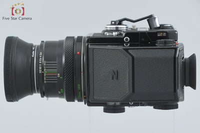 【中古】ZENZA BRONICA ゼンザブロニカ ETR + ZENZANON MC 75mm f/2.8 元箱付き