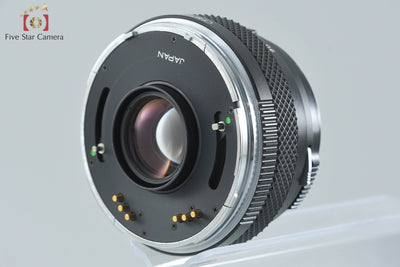 【中古】ZENZA BRONICA ゼンザブロニカ ETR + ZENZANON MC 75mm f/2.8 元箱付き