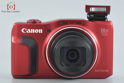[Used] Canon PowerShot SX710 HS Red Compact Digital Camera