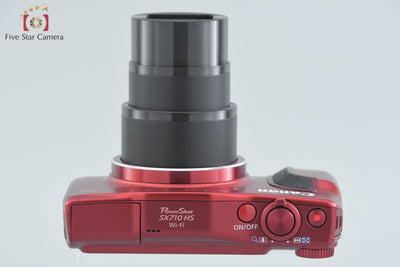[Used] Canon PowerShot SX710 HS Red Compact Digital Camera