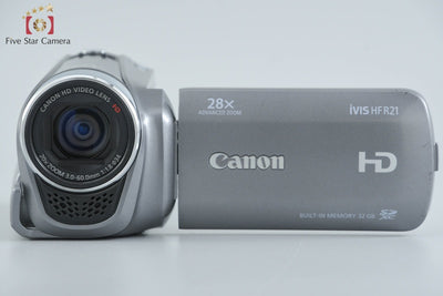 [Used] Canon iVIS HF R21 Silver Camcorder
