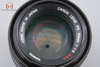 [Used] Canon FD 55mm f/1.2 S.S.C.