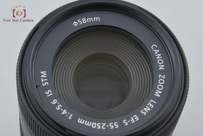 [Used] Canon EF-S 55-250mm f/4-5.6 IS STM