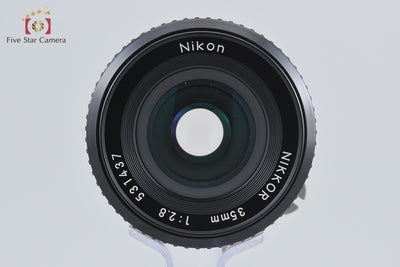 [Used] Nikon Ai-S NIKKOR 35mm f/2.8