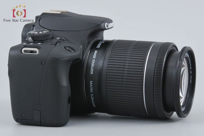 Used: Canon EOS Kiss X7 EF-S 18-55mm IS STM Lens Kit Black - Low Shutter Count