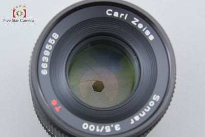 [Used] CONTAX Carl Zeiss Sonnar 100mm f/3.5 T* AEJ