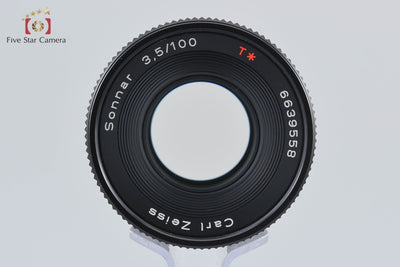 [Used] CONTAX Carl Zeiss Sonnar 100mm f/3.5 T* AEJ