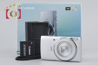 [Used] Canon IXY 140 Silver Compact Digital Camera with Original Box