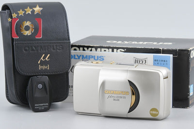 [Used] OLYMPUS Olympus μ[mju:] ZOOM 105 DELUXE Compact Film Camera with Original Box