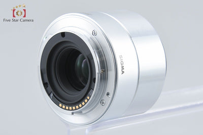 [Used] SIGMA Art 19mm f/2.8 DN Silver for Sony E-mount with Original Box