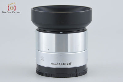 [Used] SIGMA Art 19mm f/2.8 DN Silver for Sony E-mount with Original Box