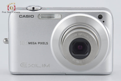 【中古】Casio カシオ EXILIM ZOOM EX-Z1050 シルバー コンパクトデジタルカメラ 元箱付き