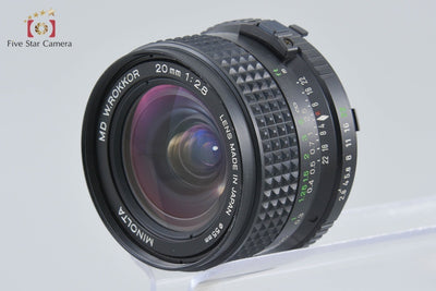 Used] MINOLTA MD W.ROKKOR 20mm f/2.8
