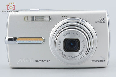 Used: OLYMPUS Olympus µ830 Champagne Silver Compact Digital Camera