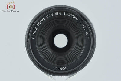 Used Canon EF-S 55-250mm f/4-5.6 IS II
