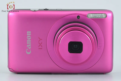 【中古】Canon キヤノン IXY 400F ピンク コンパクトデジタルカメラ