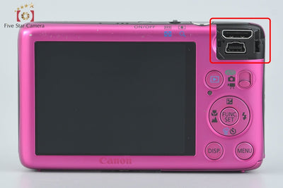 【中古】Canon キヤノン IXY 400F ピンク コンパクトデジタルカメラ