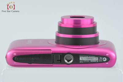 【中古】Canon キヤノン IXY 400F ピンク コンパクトデジタルカメラ
