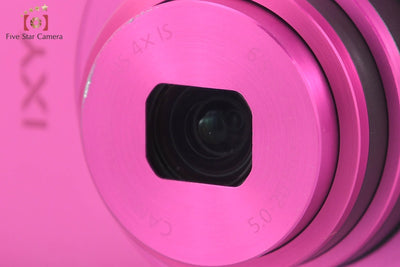 【中古】Canon キヤノン IXY 400F ピンク コンパクトデジタルカメラ