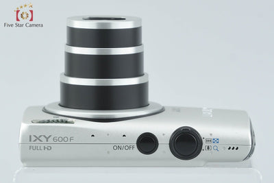 【中古】Canon キヤノン IXY 600F シルバー コンパクトデジタルカメラ