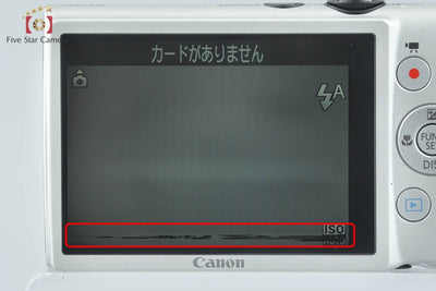 【中古】Canon キヤノン IXY 600F シルバー コンパクトデジタルカメラ