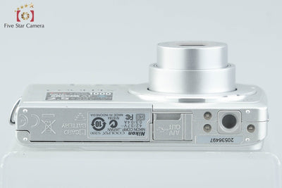 【中古】Nikon ニコン COOLPIX S200 シルバー コンパクトデジタルカメラ