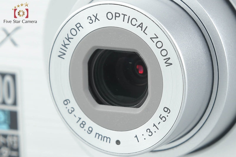 良品】NIKON COOLPIX S200 シルバー (動作確認済) 良品】NIKON COOLPIX