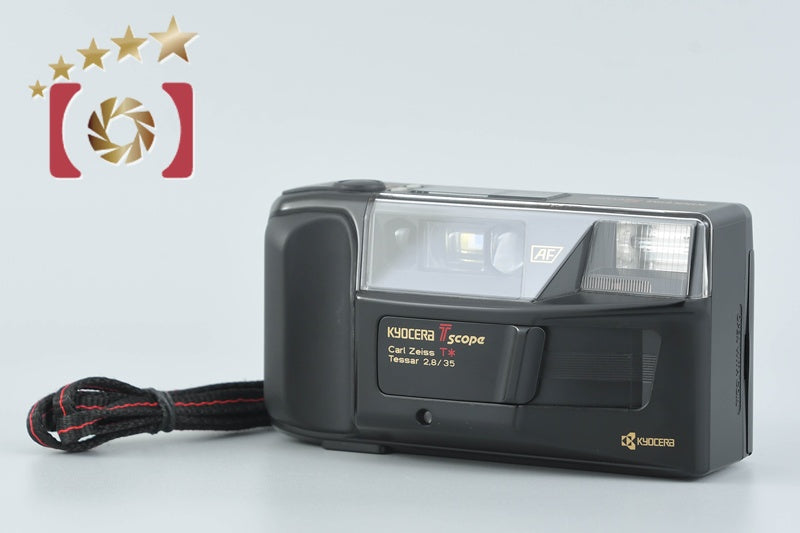 【中古】KYOCERA 京セラ T SCOPE コンパクトフィルムカメラ