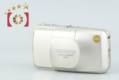 【中古】OLYMPUS オリンパス μ[mju:] ZOOM 70 DELUXE コンパクトフィルムカメラ
