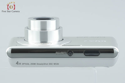 【中古】SONY ソニー Cyber-shot DSC-W530 シルバー コンパクトデジタルカメラ