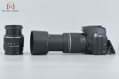 【中古】SONY ソニー α330 DSLR-A330 ダブルズームキット ブラック