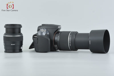 【中古】SONY ソニー α330 DSLR-A330 ダブルズームキット ブラック