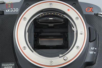 【中古】SONY ソニー α330 DSLR-A330 ダブルズームキット ブラック