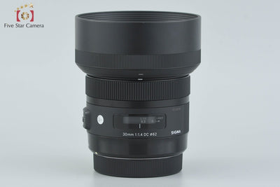 【中古】SIGMA シグマ Art 30mm f/1.4 DC HSM キヤノン用