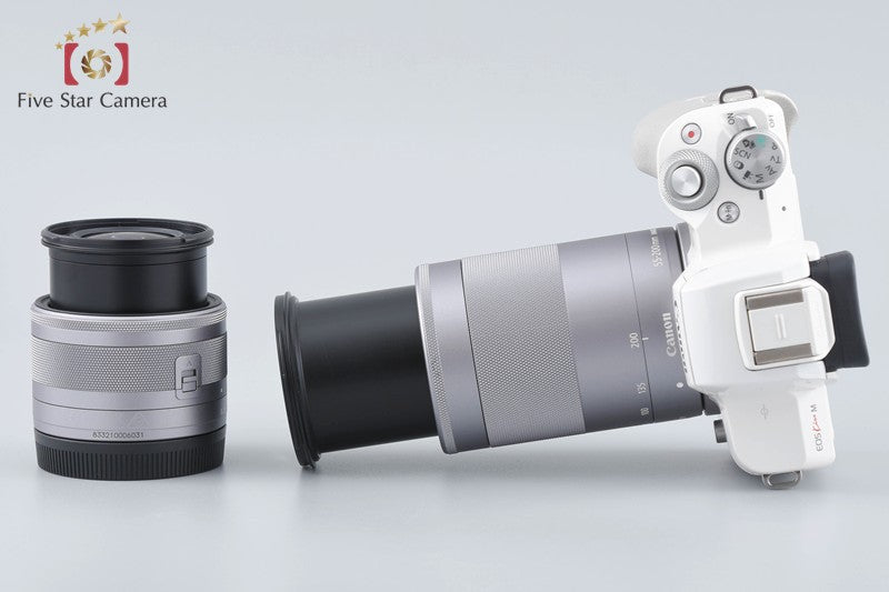 Canon 【中古】Canon キヤノン EOS Kiss M ダブルズームキット