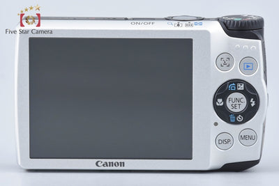 【中古】Canon キヤノン PowerShot A3300 IS シルバー コンパクトデジタルカメラ 元箱付き
